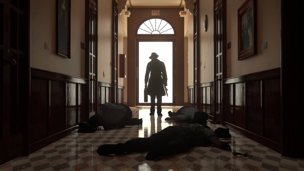 He took the painting without looking back. 🕵🏻‍♂️
.
.
.
#personalart #digitalart 
#art #detective #criminals #conceptart #sergiocastaneda #artfotvideogames #conceptartist #conceptartworld