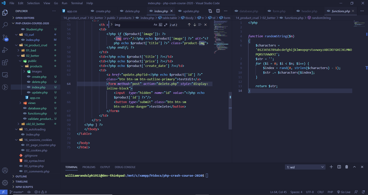 William52821032's tweet image. Focused most of the day on advanced WordPress options for lifetime theme packages, and potential membership website packages. Researched hosting options, and reconfigured file structure links in CRUD app.
#365CodingPhaseChallenge #CodingPhase #TheCodingWay