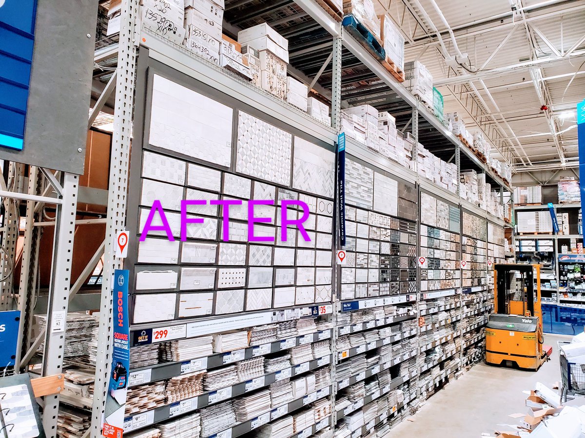 SodaroJohn's tweet photo. Did someone say #cardboardchallenge Chillicothe OH #store472 Flooring Department rose to the occasion! Great job to my AWESOME team for digging in! @JesseHickey10 @JonathanEverha9 @EricaAdalou12 https://t.co/C6kKRpOwYG