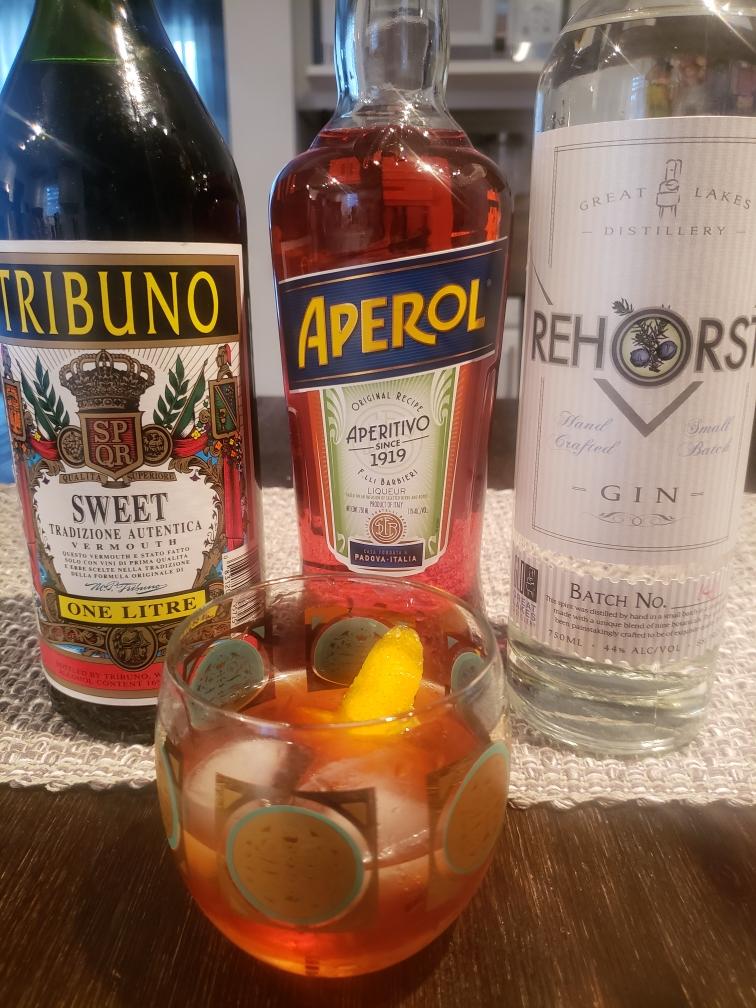 Certain_Stars's tweet photo. Happy National Cocktail Day - @GLDistillery #Rehorst Gin Negroni https://t.co/dwSXxYb4bb