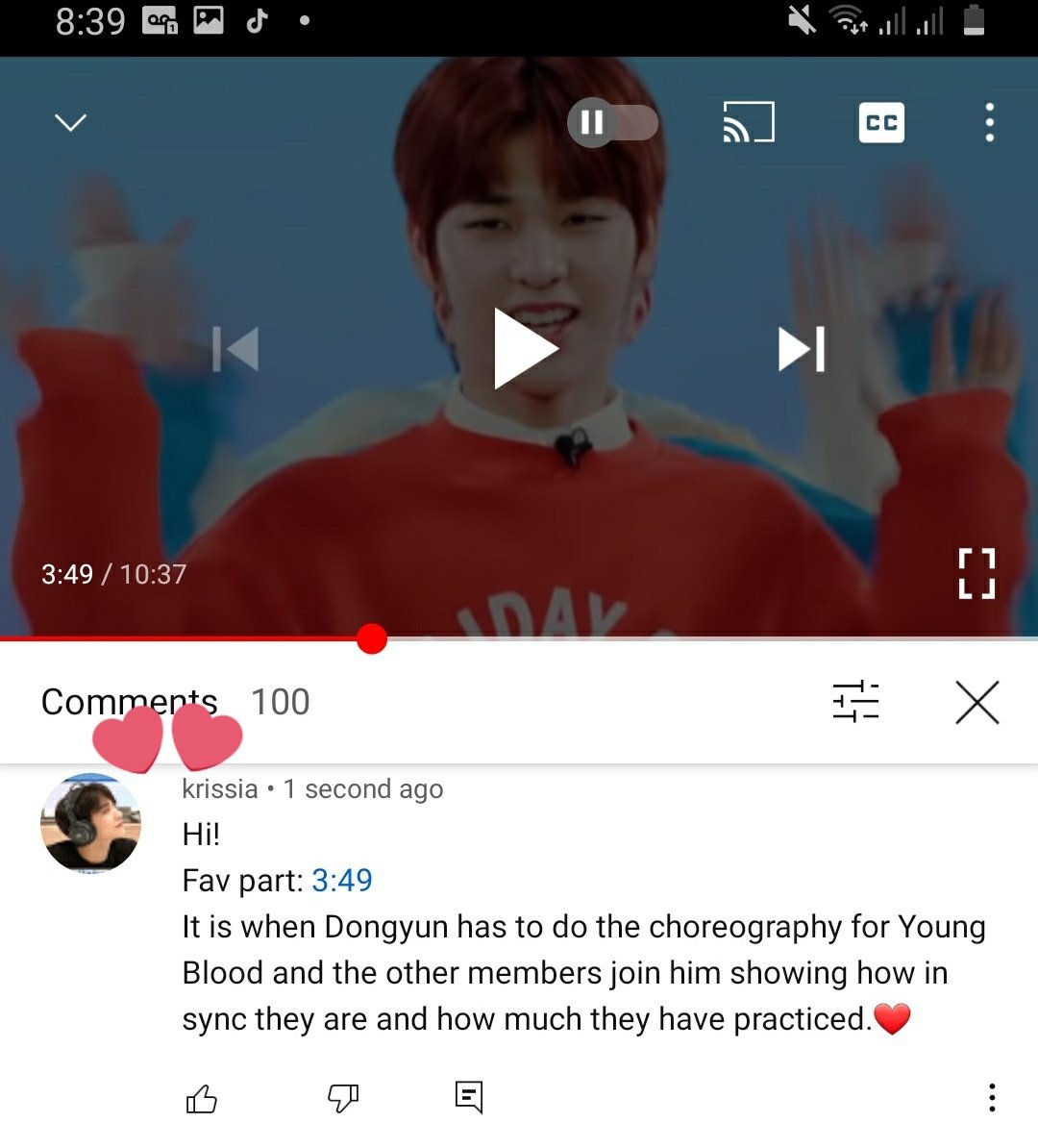 junhosbot's tweet photo. I really enjoyed watching the video! Thank you very much for having invited them and making them happy ❤
Fav Part: 3:49
▪︎https://t.co/xTZhsj7p3o
#DRIPPIN #hello82 #DRIPPINxhello82 #QuestionParade_DRIPPIN @hello82official https://t.co/TyAVO6qpXA