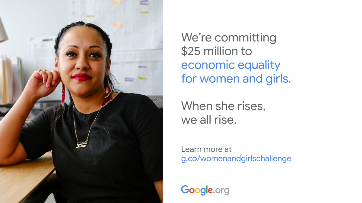 There are 12 days left to apply for the #GoogleOrgImpactChallenge for Women and Girls. If your organisation supports the economic empowerment of women & girls, you could receive funding up to $2M USD. Apply by April 9 at → g.co/womenandgirlsc….