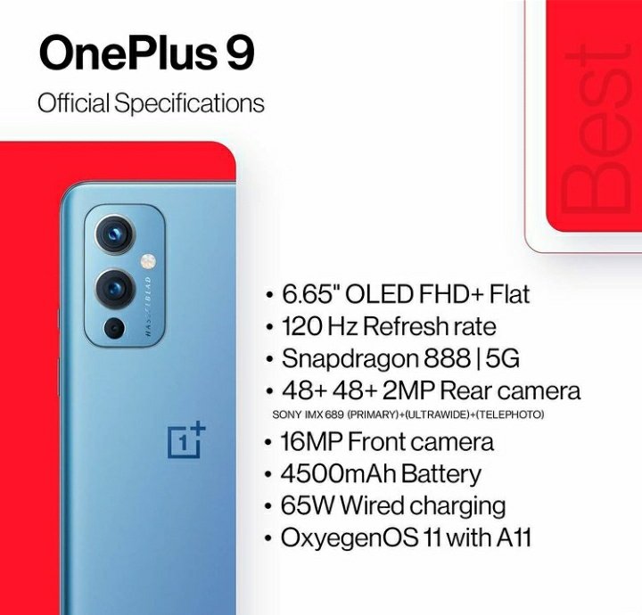 technologicos's tweet photo. Recientemente fueron publicados los nuevos OnePlus 9 en 3 variantes distintas (9R, 9, y 9 Pro).
Y éstas son algunas de sus características.

Sígueme para más noticias de tecnología @technologicos 

#OnePlus9Series #OnePlusWatch #OnePlus9Series5G 
#OnePlus https://t.co/BYWnLJAvGB