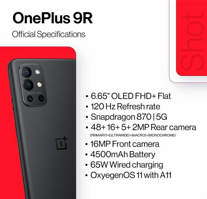 technologicos's tweet photo. Recientemente fueron publicados los nuevos OnePlus 9 en 3 variantes distintas (9R, 9, y 9 Pro).
Y éstas son algunas de sus características.

Sígueme para más noticias de tecnología @technologicos 

#OnePlus9Series #OnePlusWatch #OnePlus9Series5G 
#OnePlus https://t.co/BYWnLJAvGB