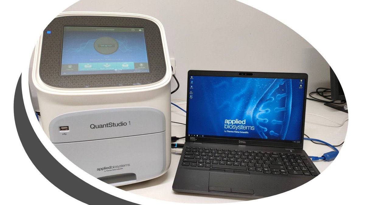 BioscienceLtd's tweet photo. We welcome our new addition to the lab. This #qpcr machine helps us build capacity for #SoilHealth and #PlantPathology investigations. Can’t wait to get started!
@thermofisher #agchatoz https://t.co/HrRWnh9zSr