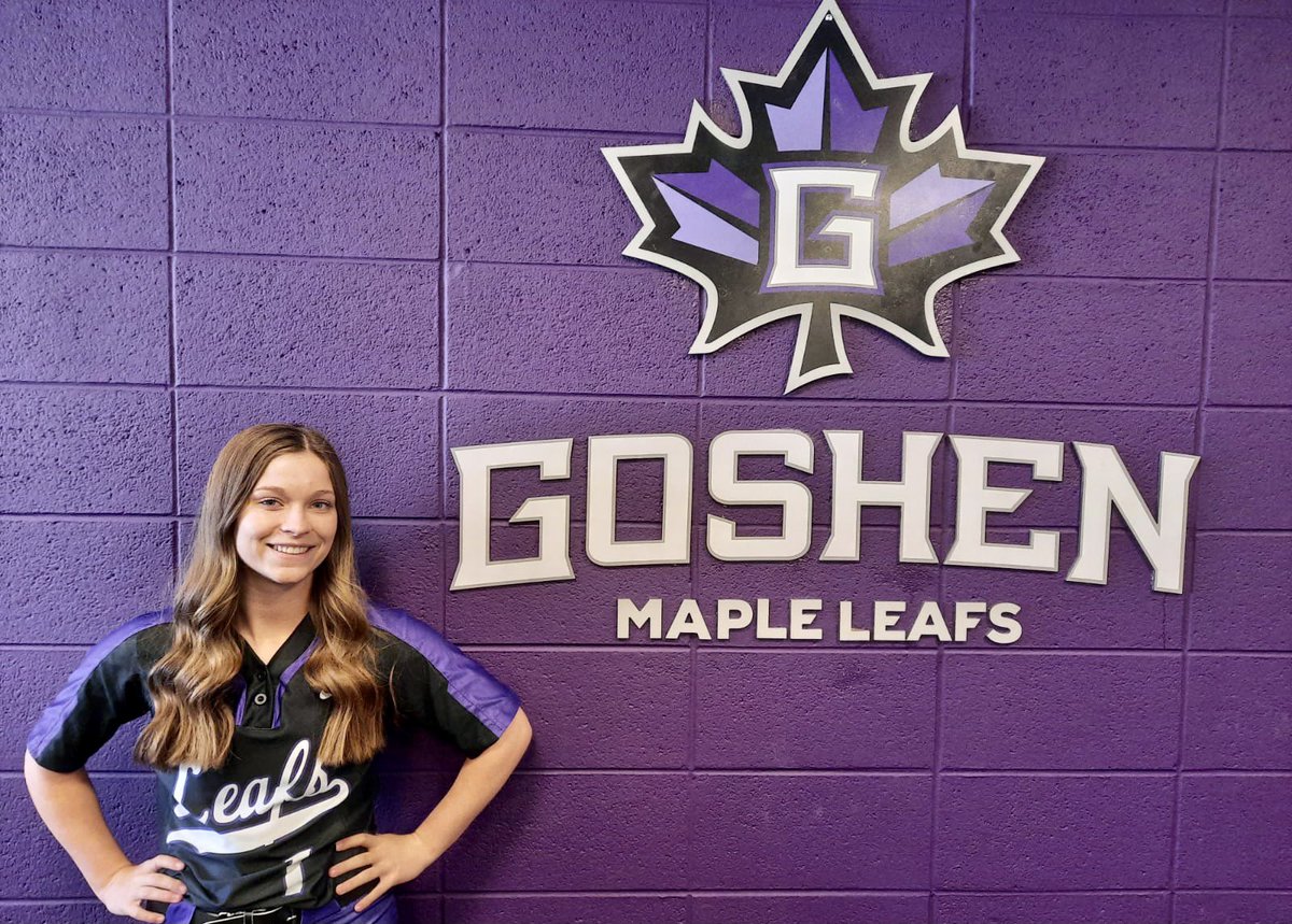Kiwi_Kates19's tweet photo. I am extremely excited and proud to announce that I will be continuing my academic and athletic career at Goshen College! Thank you to everyone who has believed in me and helped me get to where I am today!! Can’t wait to be a Maple Leaf 💜💜 https://t.co/YoJ0DSewkP
