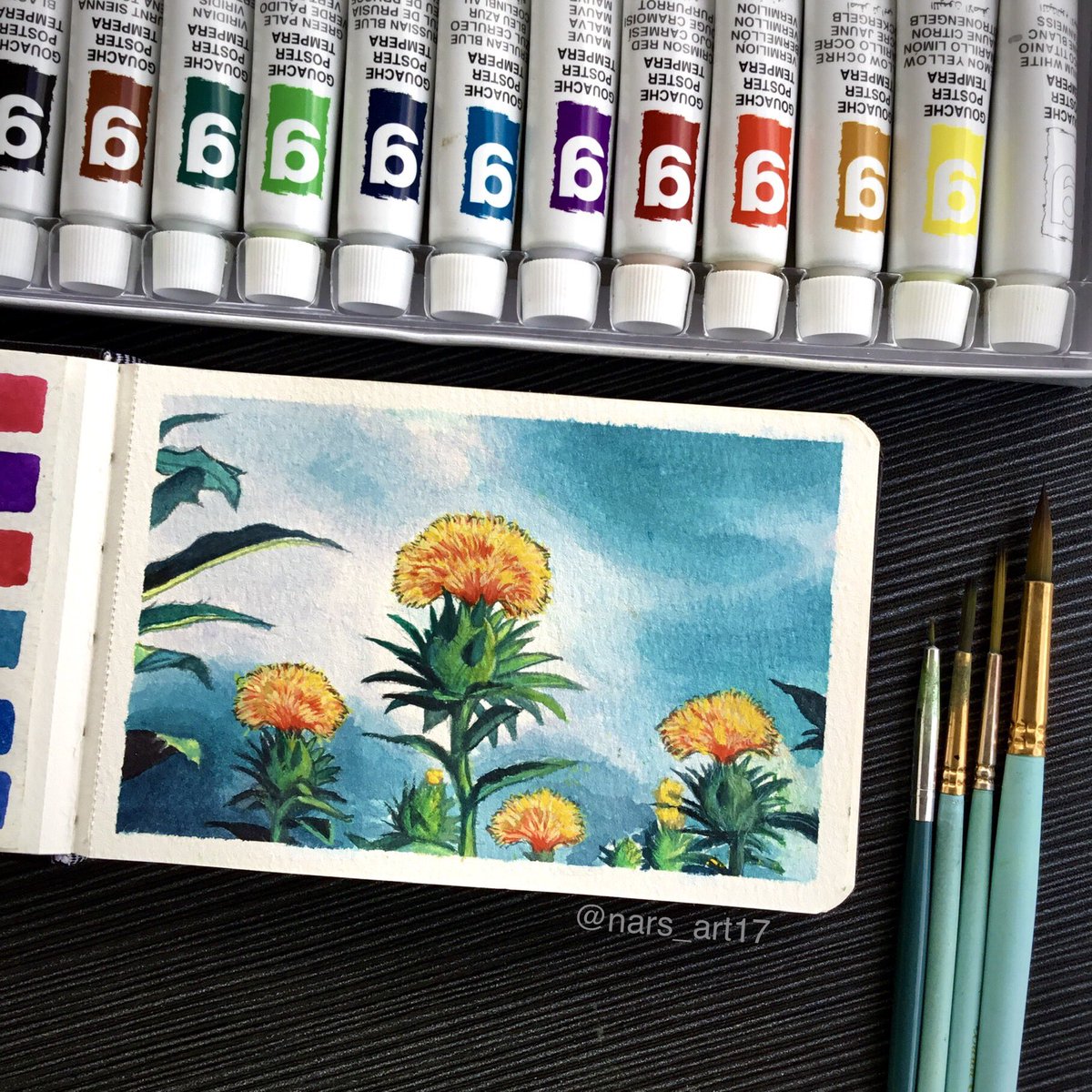 ArtNars's tweet photo. Ghibli sceneries💚✨
-Gouache paintings

#gouache #gouachepainting #Ghibli #StudioGhibli #ghibliscenery #artph https://t.co/dIAiQfOiBO