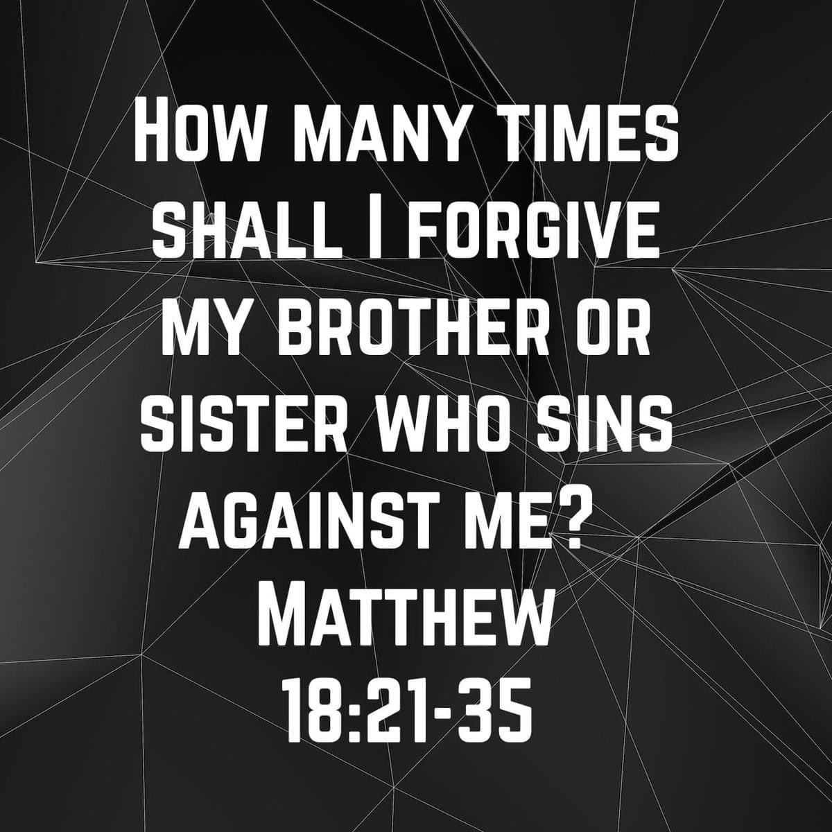 belhavenparish's tweet photo. Every day during Lent we are posting a bit from the Bible that says something about the life and work of Jesus. Day 32 of Lent. About being forgiven and forgiving others. Jesus told this parable about the unforgiving servant. Matthew 18: 21-35 https://t.co/MUA5ixB1BB https://t.co/wLF31zbj0W
