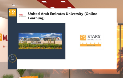 QSCorporate's tweet photo. 🎊Congratulations to all universities who have achieved 4-star &amp; 5 stars QS Stars University Ratings this year! 

Winners: @PSUTOFFICIAL @AhliyyaAmmanUni @AAU_UAE @UAEU_NEWS 

#QSMAPLE2021 https://t.co/DFtMvjCLTD