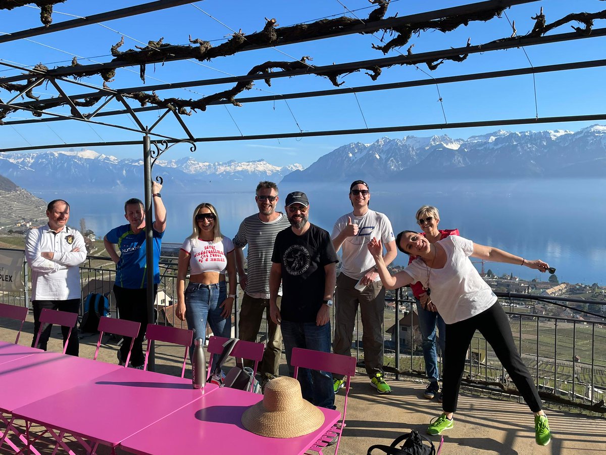 cmegroz's tweet photo. Yesterday we took a walk in the @LavauxUnesco, it was a wonderful day with mates #Nutanix #vineyard #Switzerland @fkoeppli @vDid78 @DominiqueWueth @aschmid_007 https://t.co/DO3In2gXA3