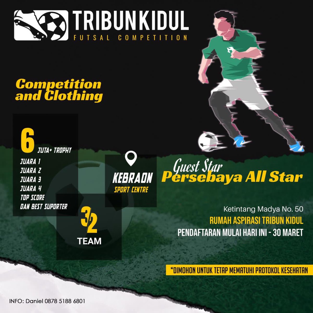Futsal competition &amp; Clothing ٫ ayo yg mau daftar