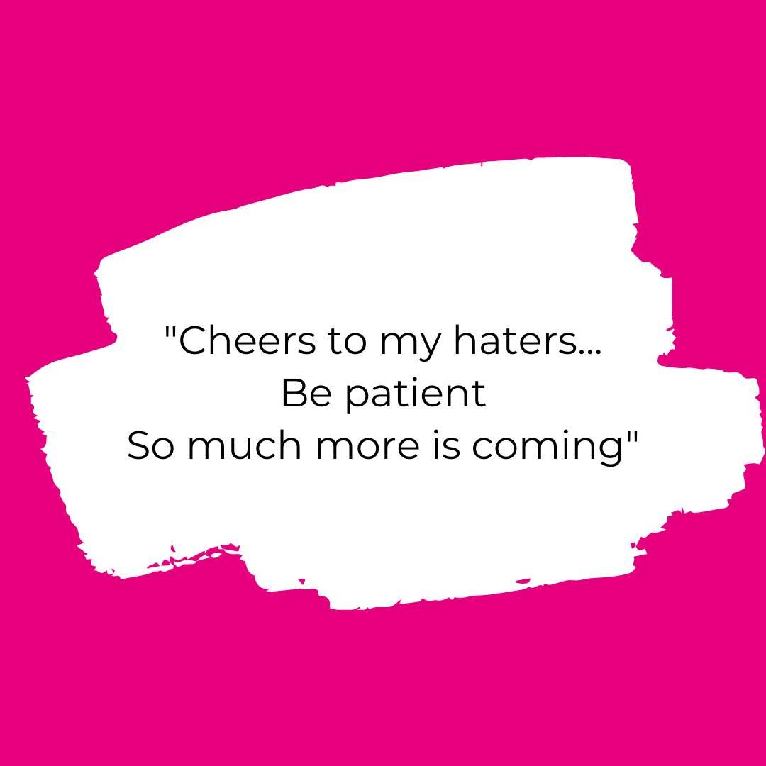 Don’t allow others to hold you back! 

Be amazing! 🌟

Be you! 🥰

Follow your dreams....💜

#followyourdreams #doitforyourself