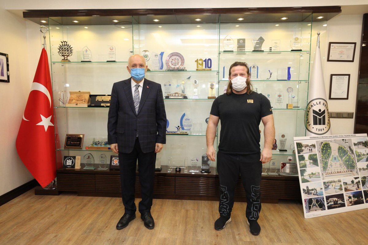 Milli Güreşçimiz Okay Köksal’a ziyareti için teşekkür ediyorum.