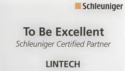 LINTECH a obtenu en Janvier 2021, du statut PLATINIUM par la société Schleuniger.
Nos collaborateurs ont tout mis en œuvre pour se voir attribuer une reconnaissance unique dans l’histoire de <a href="/SchleunigerInc/">Schleuniger North America</a>  !
Nous tenons à remercier vivement nos clients et partenaires.