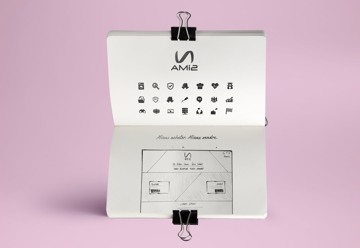 Benchmark, stratégie de l’offre, plateforme de marque, expérience utilisateur et design d’interface pour le nouveau site d’AMI2 porteur du nouveau statut de tiers de confiance.