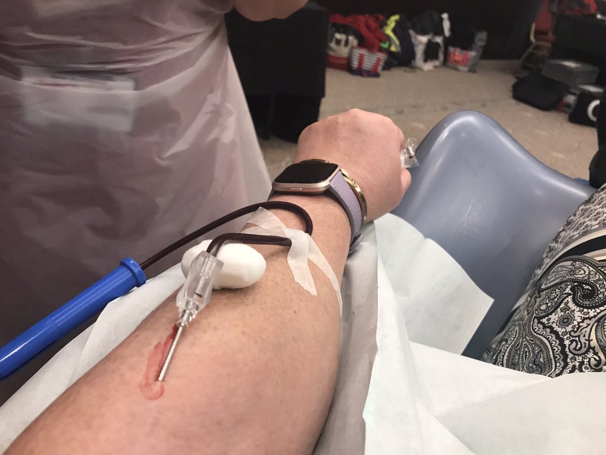 Yesterday I have blood for the 18th time - the staff from <a href="/WelshBlood/">Welsh Blood 🏴󠁧󠁢󠁷󠁬󠁳󠁿</a> were fantastic and it felt so safe giving 👏 If you are able to donate please do so as it could save someone’s life ❤️