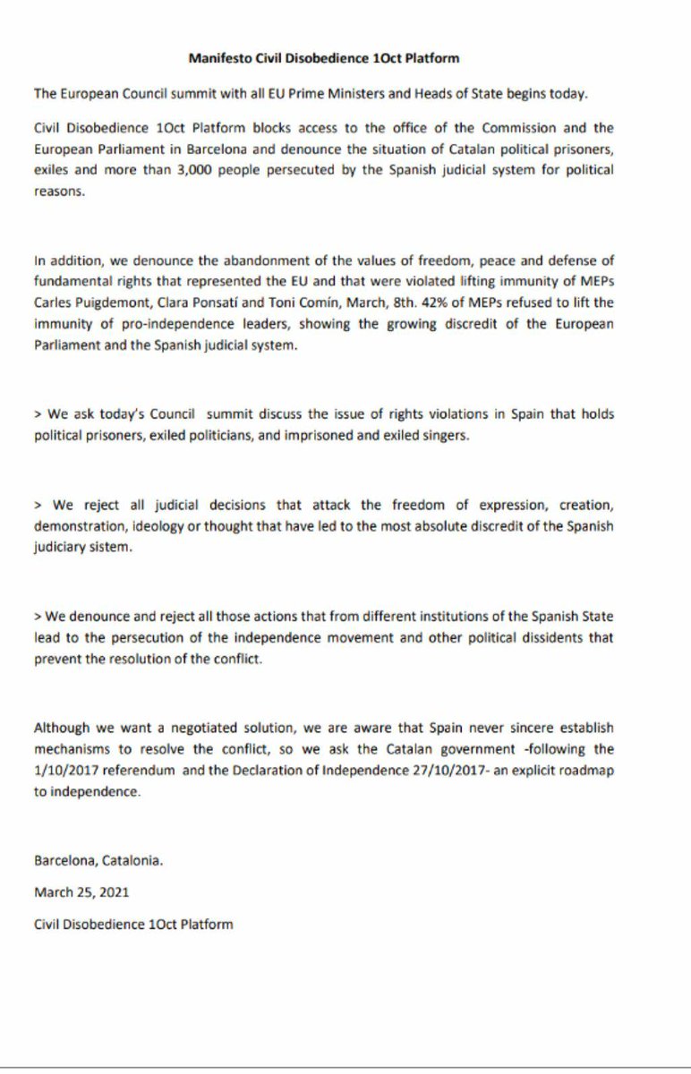 Desobediència Civil 1oct tweet media