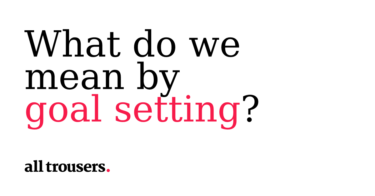alltrousers's tweet photo. When we set goals, we set them to help our clients achieve their aims. We also set individual professional and personal goals. As an ambitious #DigitalMarketing team, we’re always striving for more. 

See how our determination can help your business grow: https://t.co/tyCgivDbc7 https://t.co/7q13AyPu8O