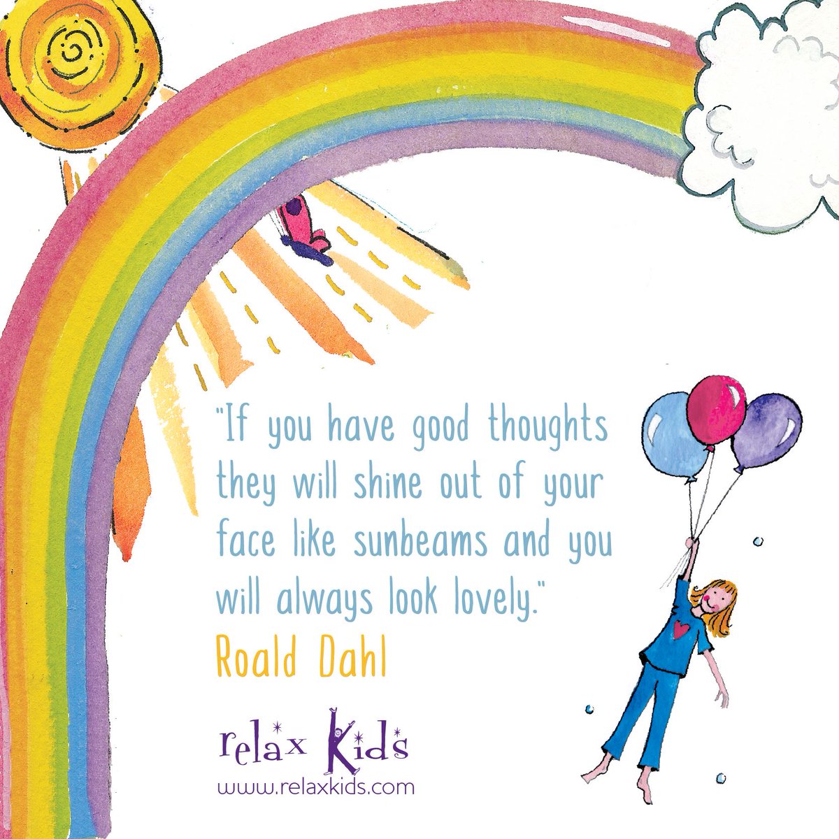 relaxkids's tweet photo. Smile, and have a wonderful day! 😊💜

#relaxkids #mentalhealth #wellbeing https://t.co/jYN32pNglj