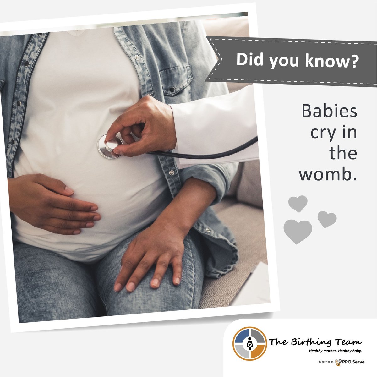 thebirthingteam's tweet photo. #DidYouKnow? - Babies learn to express their displeasure by crying silently, as early as the 28th week of pregnancy. https://t.co/Iy6ULZu5Bl