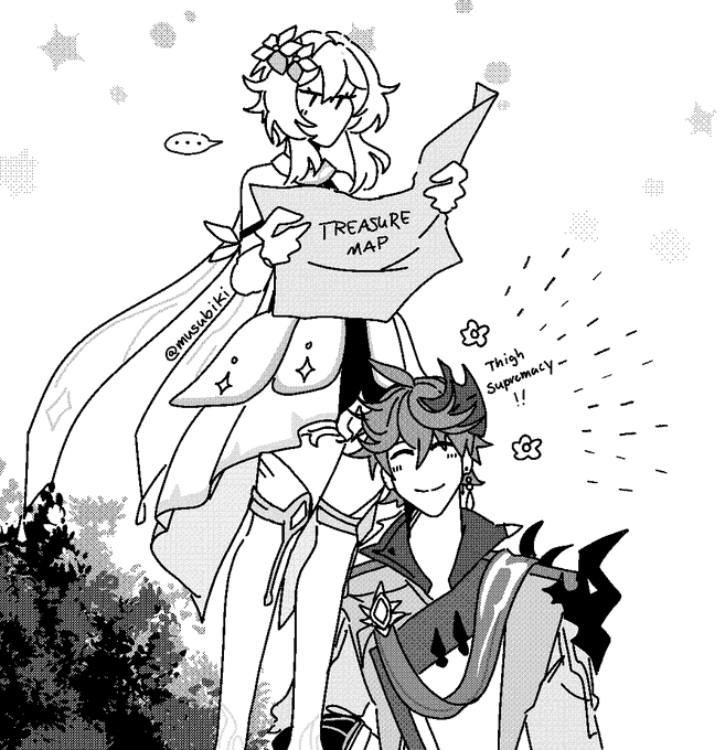 [chilumi] lumi thigh supremacy scribbles ✨ 