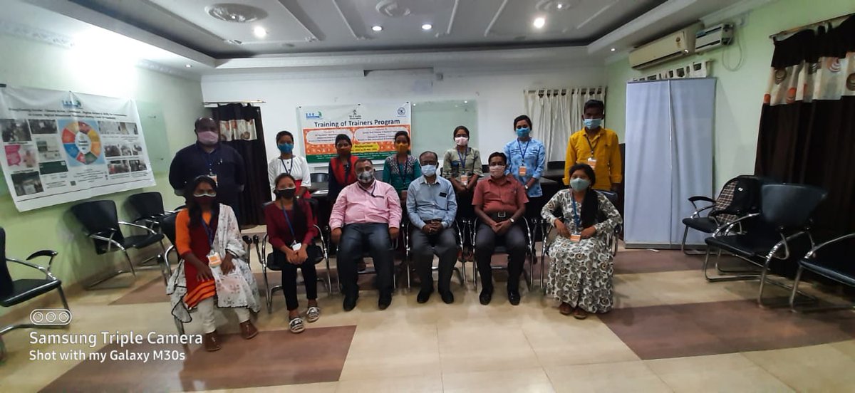 ICEFoundation1's tweet photo. @ICEFoundation1 #off campus training program for #Trainers at #Bhubaneswar from  22-26 Mar 2021 https://t.co/BvTlyaI8RB