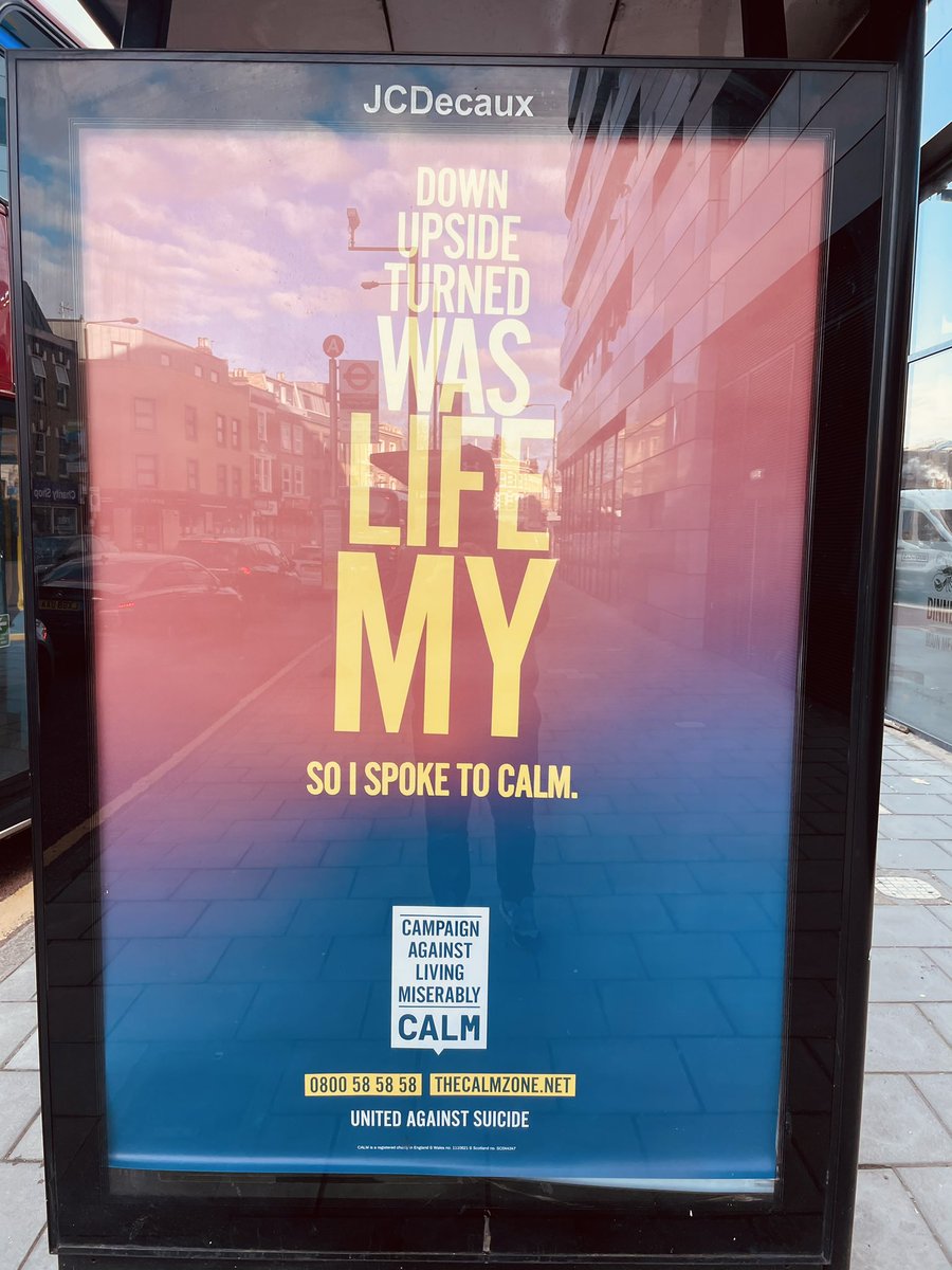 Gadsby's tweet photo. These really are fantastic ads from @theCALMzone #charity #charitydesign ππππ https://t.co/OKl0kXA2Of