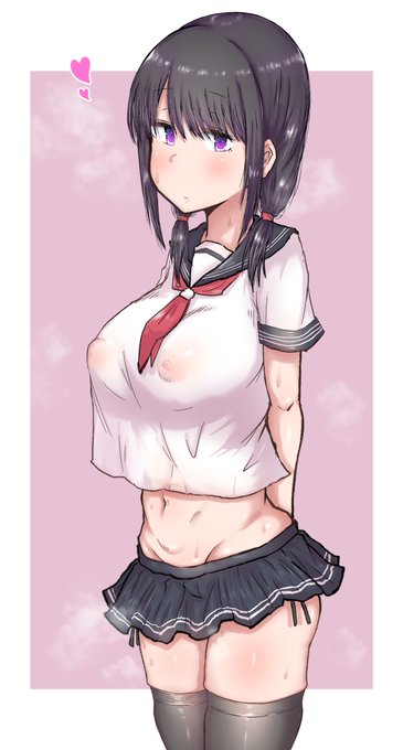 【NSFW/R18🔞】透けセーラー 