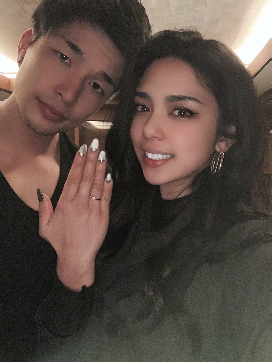 KeyBsk's tweet photo. 03/22💍💐♥️だーい好きなたかちゃんにプロポーズされて嫁に行ってくるぜ👊🏽🤍高3からの夢😖🤎たかと2人の将来を想像するとワクワクドキドキ👏🏽素敵な彼に巡り会わせてくれてありがとうございます。 https://t.co/rn4DefVRg6