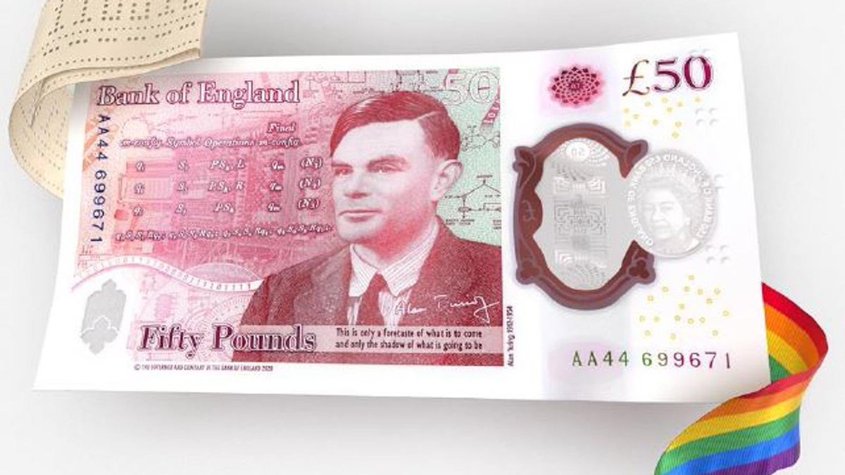 unity_coaching's tweet photo. Now this I’m totally here for! 
#AlanTuring #50poundnote #LGBT #lgbthistory #alanturinglgbt #gaylifecoach #equality https://t.co/PnK94pTLSN