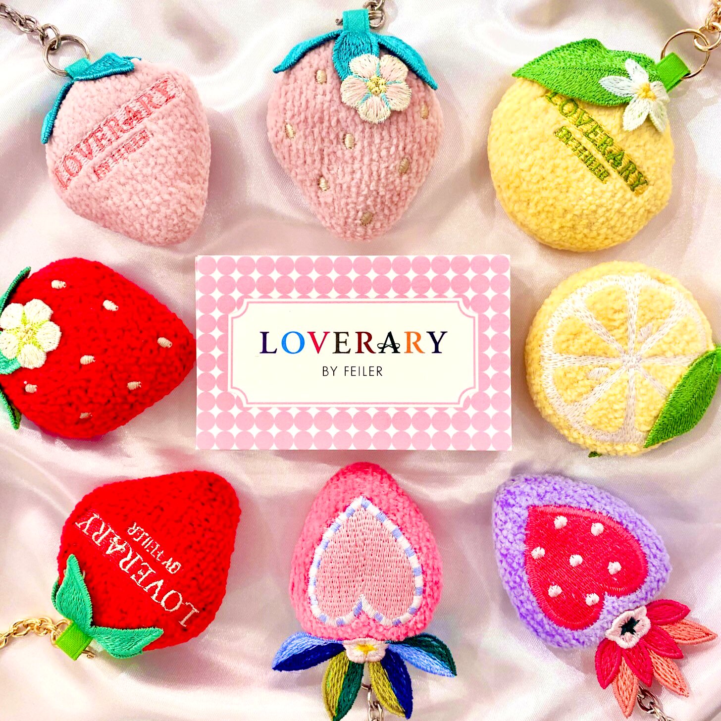 FEILER】フェイラー キーホルダー チャーム モコモコワンちゃん 楽天