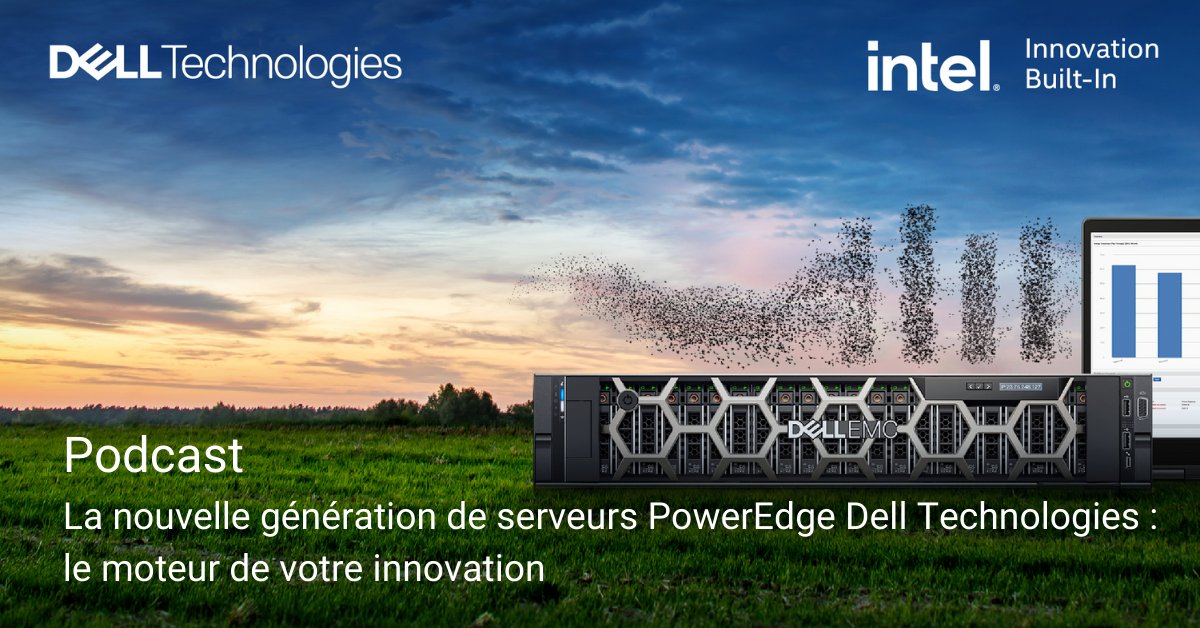 MalikaNAIT's tweet photo. 🆕️ La nouvelle génération #PowerEdge est là ! 

Découvrez le nouveau moteur de votre innovation dans notre podcast avec @Carole_Loux et Jean-Sébastien Volte.
A consommer sans modération ! https://t.co/DAW1WzvAAa #Iwork4Dell https://t.co/P4aV11jVBR