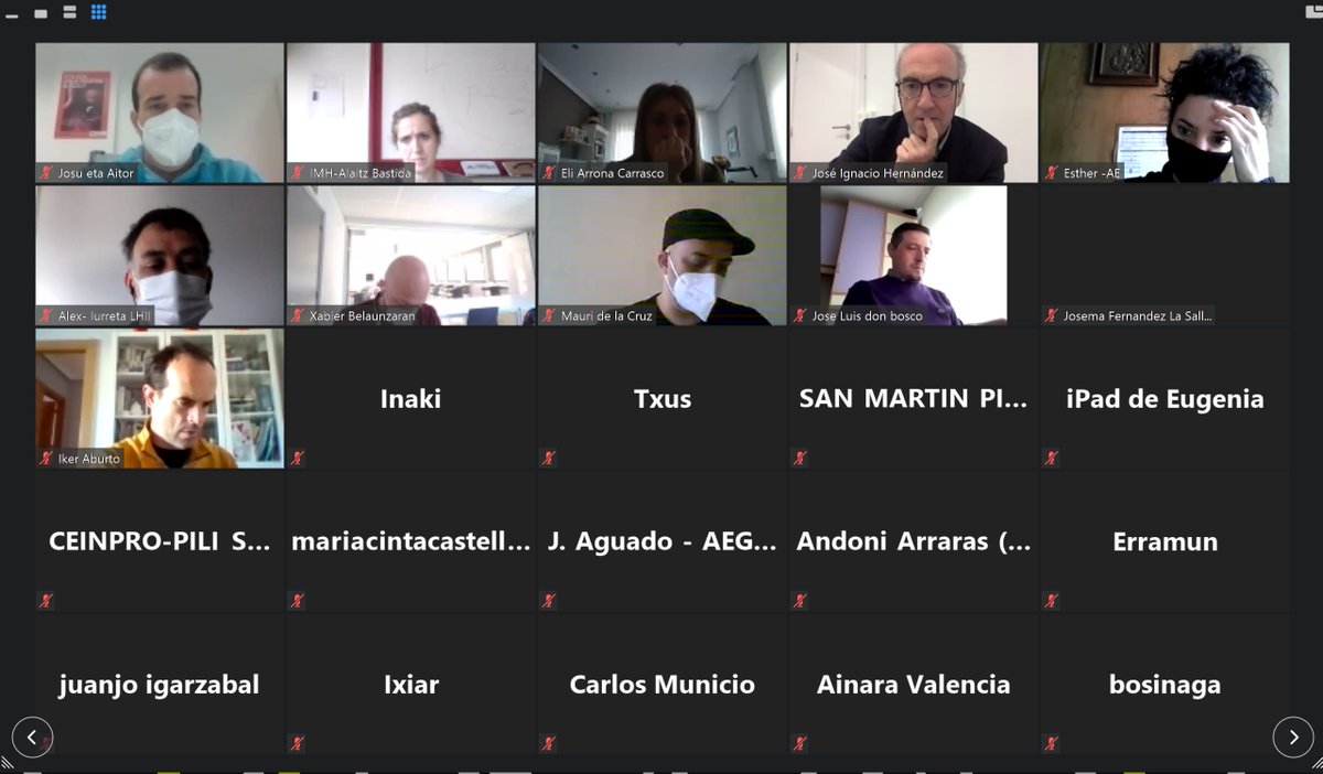 tknika's tweet photo. Trabajando con más de 60 Directores/as y/o Responsables de Innovación de  centros @FPeuskadi la "Gestión del Portafolio de Innovación. Vinculación/compartición con los Centros de FP Euskadi" #seguimosinnovandoenfpeuskadi https://t.co/7j4b7WbaJN