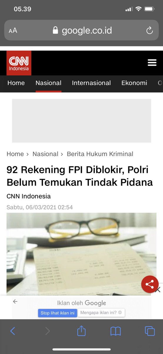 hnurwahid's tweet photo. Bareskrim belum temukan tindak pidana dalam rekening2 FPI yg dibekukan(6/3/21).Bareskrim tak minta kpd PPATK untuk blokir 92 rekening FPI(24/3/21). PPATK yg tak pernah blokir rekening koruptor2 Jiwasraya, Asabri dll, maka demi keadilan, mestinya PPATK sgra buka rekening2 FPI. https://t.co/jAcJDuO2Rm