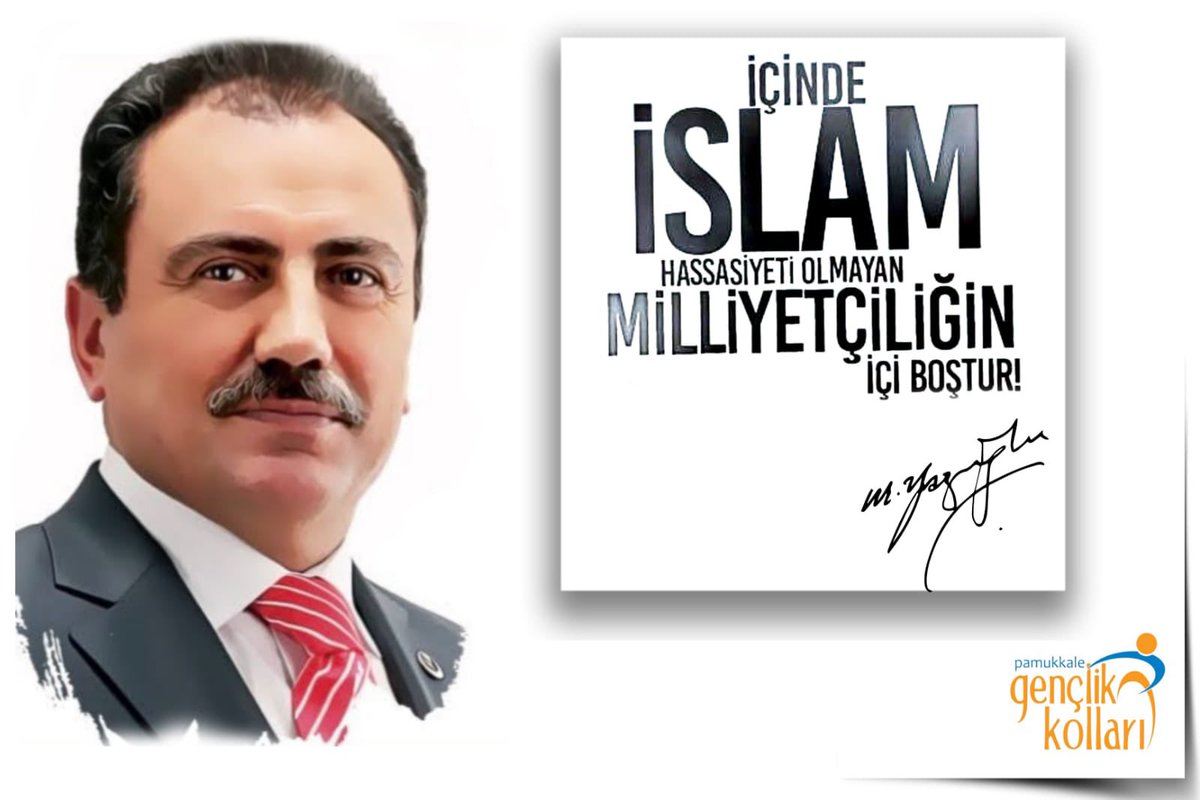 pamukkaleakgenc's tweet photo. Davasıyla, duruşuyla ve samimiyetiyle vatanına ve milletine sevdalı güzel insan, #MuhsinYazıcıoglu’nu vefatının 12. yılında rahmetle ve hürmetle anıyorum.
Mekânı cennet olsun.

#PamukkaleAKGenç
#MuhsinYazıcıoğlu https://t.co/8tfoau0gy6