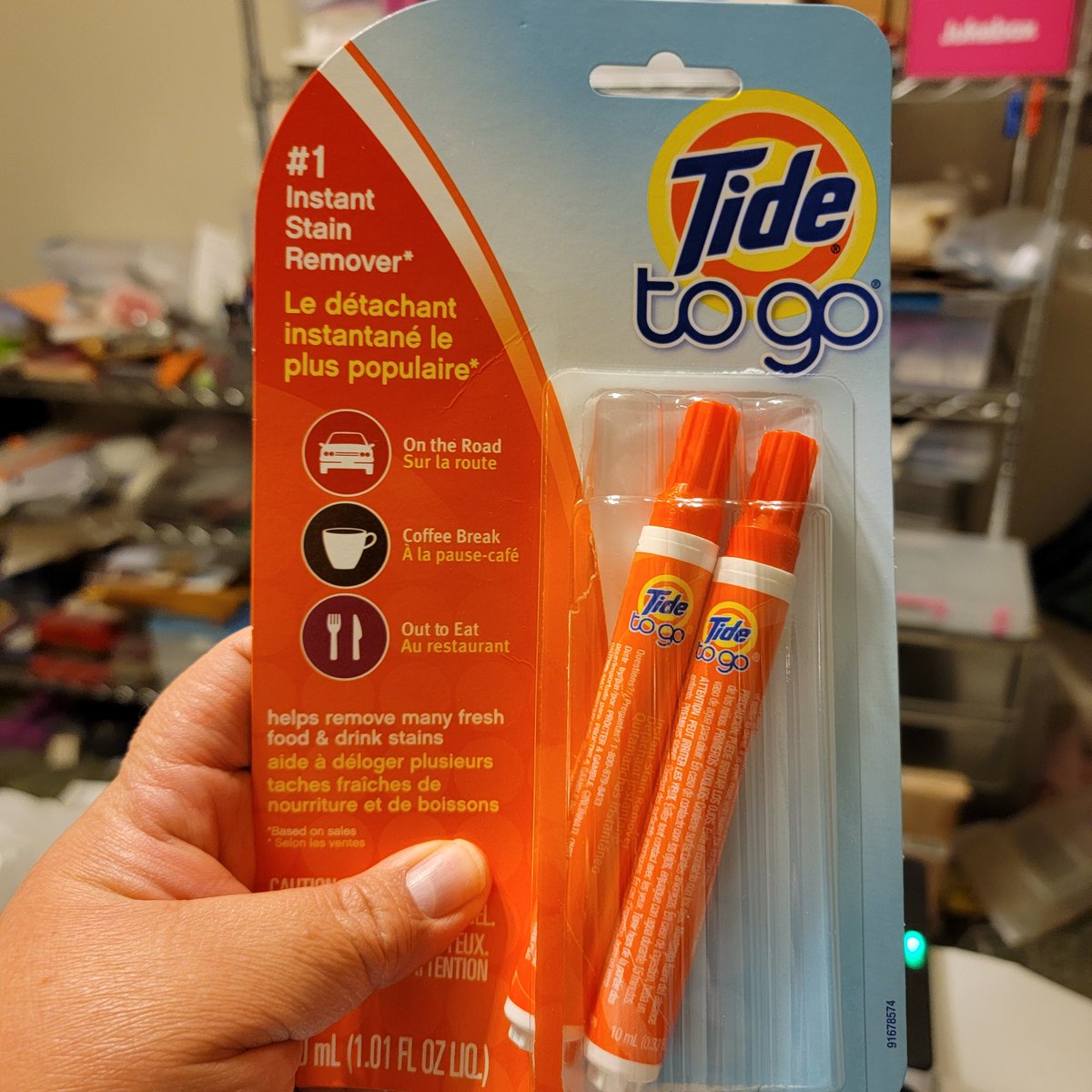 If we could ever get a sponsorship, we'd love it to be with Tide. #tidetogo #tide #resellerlife