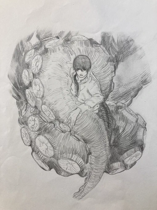 #チェンソーマン
#模写 