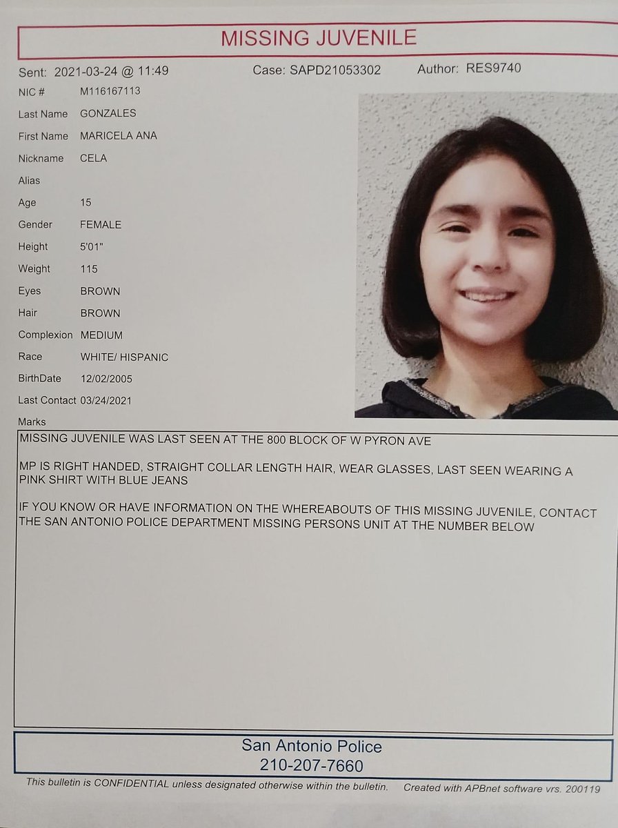 foreveraugust_'s tweet photo. San Antonio peeps: My cousin is missing. She was last seen today in the south side. please spread the word and help get Maricela home safely. https://t.co/2H0bUUnmwr