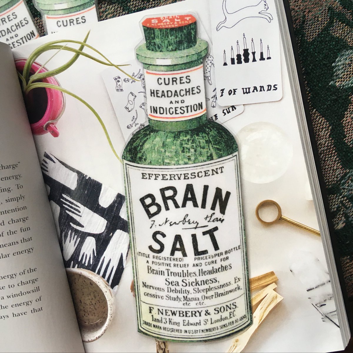 Apothecary Bottle Bookmarks have just been added to ✨sickcuriosity.com✨