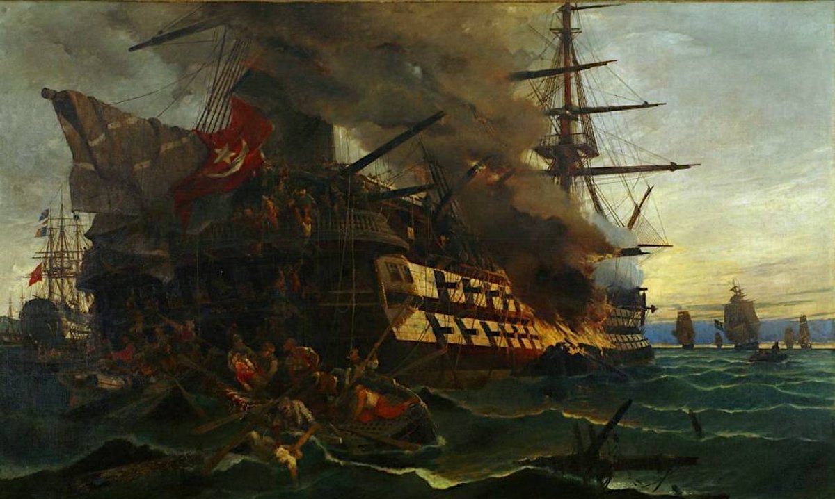 Today we commemorate the bicentenary of the Greek War of Independence (1821-32). 

The Hellenic Museum has curated an exhibition to mark the occasion, visit us to learn more.

Konstantinos Volanakis, The attack on the Turkish flagship. 

#GreekWarofIndependence #GreekRevolution