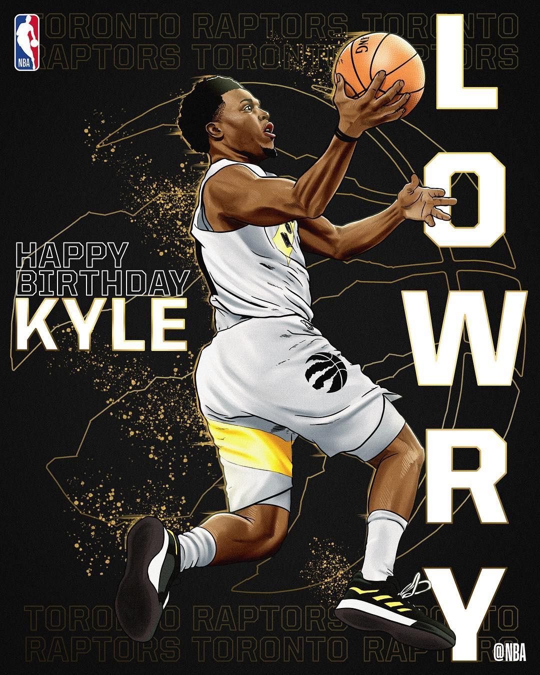 Happy birthday Kyle Lowry! Have a great day     