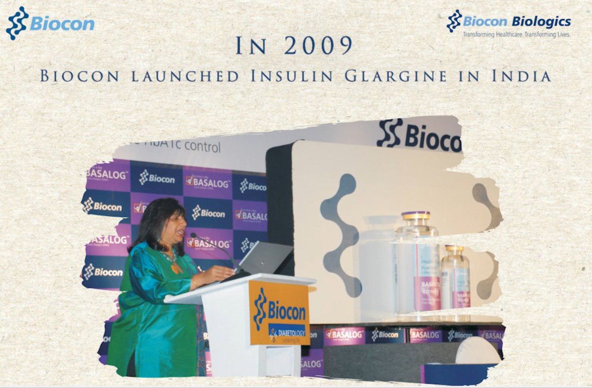 BioconBiologics's tweet photo. #tbt: In 2009, @Bioconlimited launched Insulin #Glargine an affordable, advanced #insulin therapy. #BioconBiologics is committed to enable affordable access to high quality biosimilars for patients 
#worldwide. To know more about #BioconLegacy visit: https://t.co/90N6dbCntE https://t.co/e9HeugN4kp