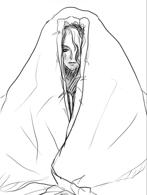 めっちゃ病んでる時に描いたけーくん出てきた 