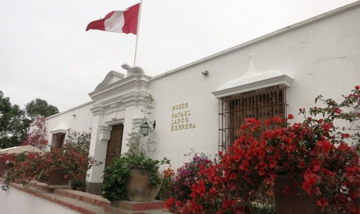 This evening we're visiting the Larco Museum (official name, Museo Arqueológico Rafael Larco Herrera), a privately owned museum in Lima, Peru. It opened on Peruvian Independence Day, July 28, 1926. (Peru got independence from Spain in 1821.) It has a wide range of........