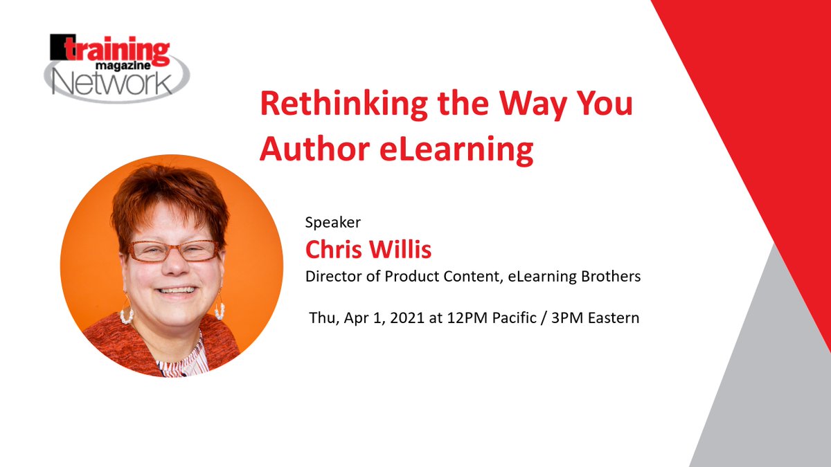 trainmagnetwork's tweet photo. Rethinking the Way You Author #eLearning @eLearningBros, https://t.co/Oo4qSWSsTR #training #learning #TrainingAndDevelopment #eLearningAuthoring #LearningandDevelopment #effectiveelearning https://t.co/A98Isioy8K
