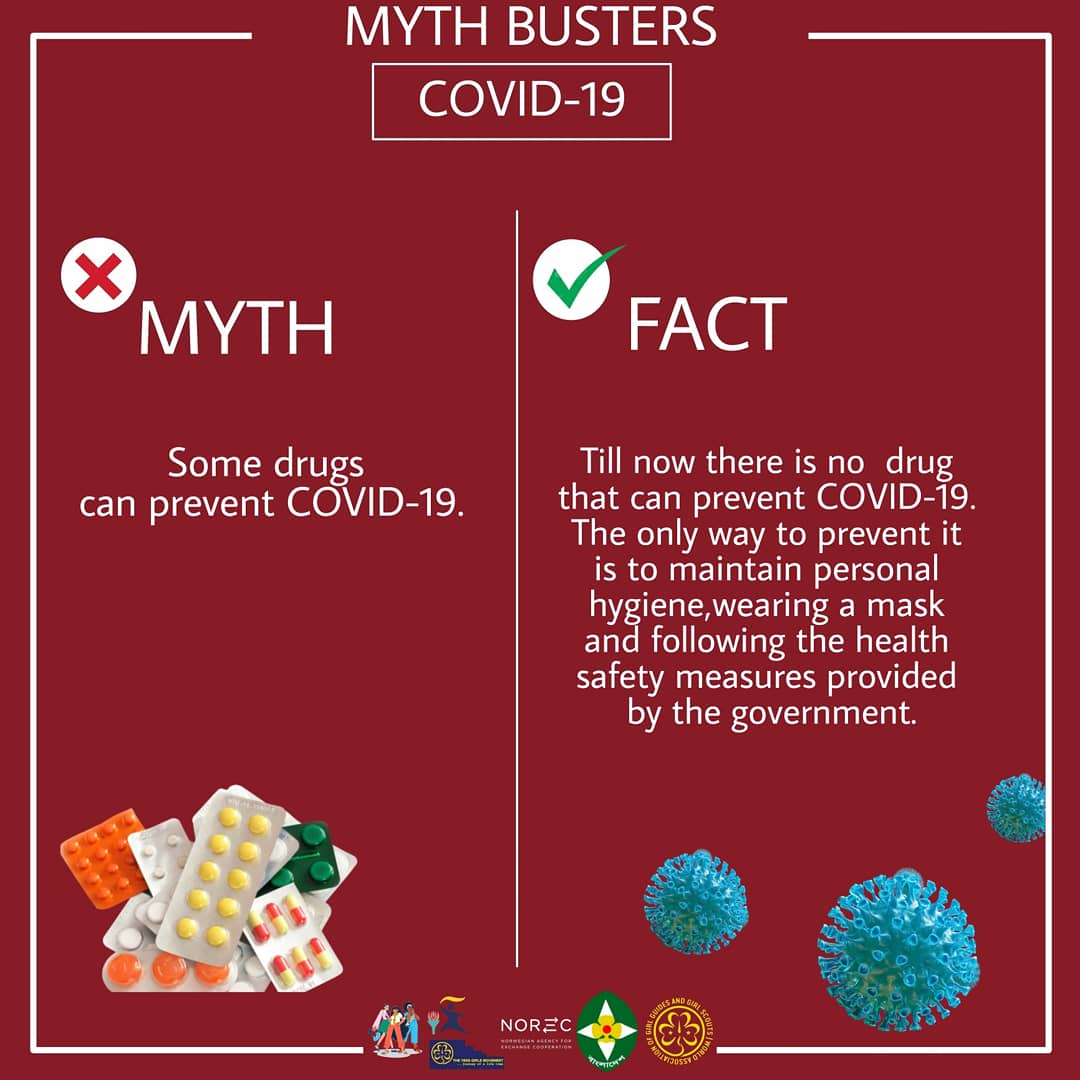 yessgirlsbgga's tweet photo. This March COVID-19 Response Team presents you with some common myths and their facts about COVID-19.
Mentored by:Tamrin,Mubashwira, Beshara
Written by:Jannatul,Tazrian. DesignedBy:Arundyuti.
Reference-https://t.co/fY6lFdsANF
#StaySafe #followhealthguidelines #yessgirlsmovement https://t.co/19m7n9Fadx