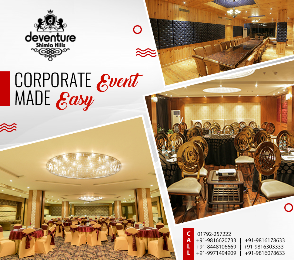 DeventureH's tweet photo. Make your corporate events easy at Deventure Shimla Hills.
Enjoy the beautiful view accompanied with luxurious stay with us.

To book visit - https://t.co/ujVIxWnT3J

#deventureshimlahills #DEVENTURE #shimlahills #corporatevents
 #Corporate #shimla https://t.co/yCPEvODM6p