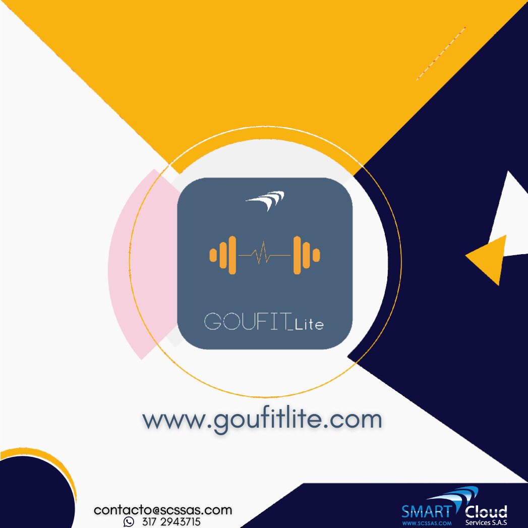 goufit_scs's tweet photo. GOUFIT_Lite
Software as a Services
SaaS
Para negocios:
- Fitness
- Wellness
- Salud
- Agendamiento
- Emprendedores
- Independientes
- Pymes
https://t.co/iOg07SkorC
contacto@scssas.com
#SoftwareLibre #softwaresaas #salud #fitness #spa https://t.co/w4OtZWrKCH