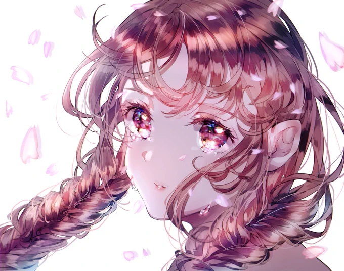 春の女の子シリーズ?
キラキラした透明感のあるイラストが大好きです?

RT中心に巡回します!
 #春の創作クラスタフォロー祭り 