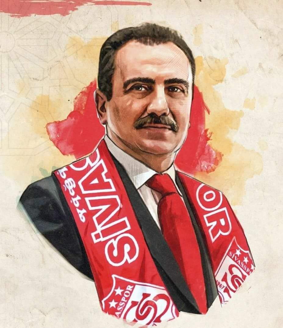 Sivasspor's tweet photo. Sadece Sivas’ın değil Anadolu’nun yiğit evladı merhum Muhsin Yazıcıoğlu’nu vefatının 12. yıl dönümünde rahmet ve saygıyla anıyoruz. https://t.co/lIeCVhuGR8